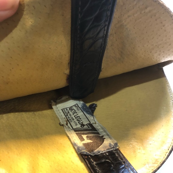 Siete Legas Cowboy Western Boots made in Mexico Leather Men’s Size 9 Black - Picture 13 of 16